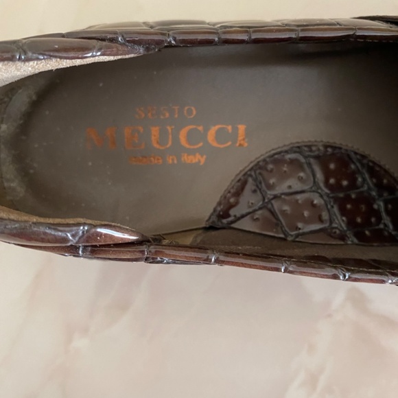 Weston Meucci Croc-Style Womens Flat Sz 7.5S - Picture 6 of 7